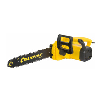 Champion Elektro-Kettensäge UC3541A Leistung 1.800 W 3