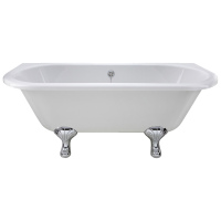 Freistehende Badewanne 170 x 75 cm Trevi gallery